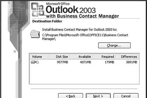 Tenho Um Problema Ao Considerar O Gerenciador De Contatos No Outlook 2003