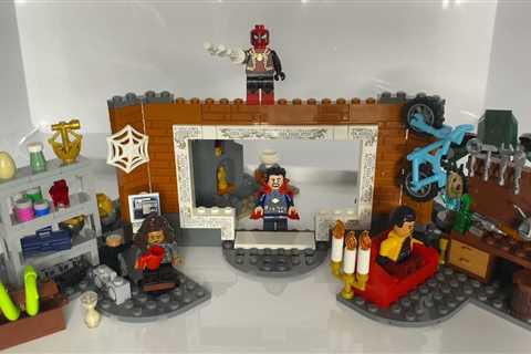 ***NEW*** LEGO MARVEL SPIDERMAN – SANCTUM WORKSHOP & DRONE DUEL BUILD & REVIEW! || THE LEGO LEGENDS