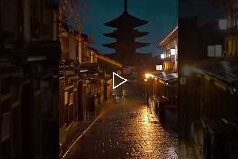 Kyoto Midnight Rainstorm