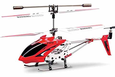 Syma 2nd Edition S107 S107G New Version Indoor Helicopter (Red)