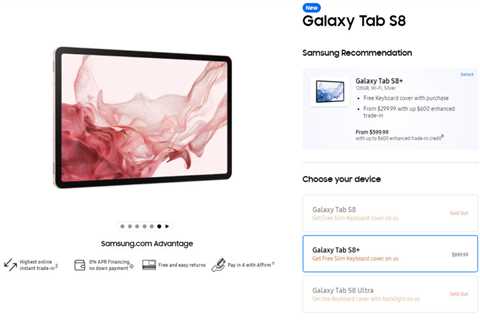Samsung’s new Android tablets are so popular that it had to halt preorders