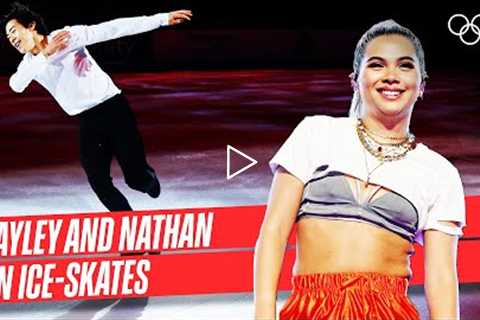 Nathan Chen and Hayley Kiyoko hit the rink | From The Top