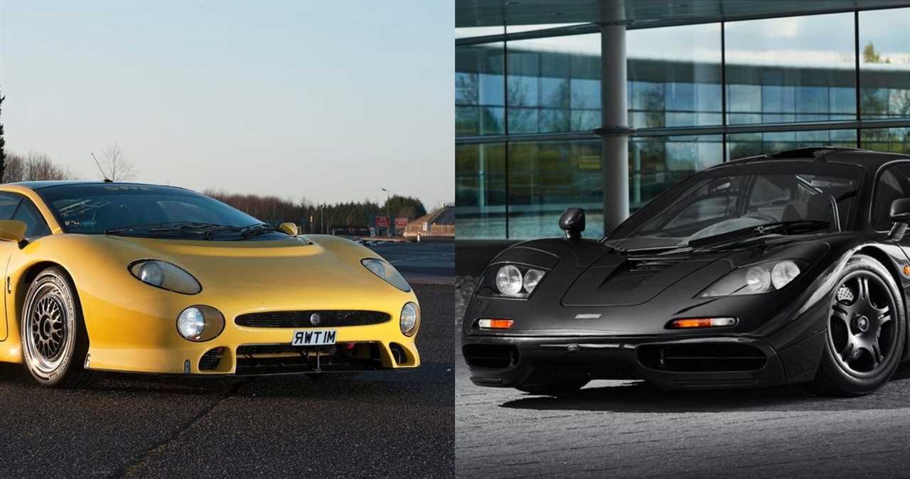 Jaguar XJ220 vs. McLaren F1