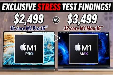 M1 Pro vs M1 Max MacBook Pro - Don't WASTE your cash..