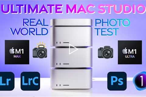 Mac Studio vs 28 Cores Mac Pro Ultimate Real World Photo Apps Test Lightroom, Photoshop, Capture One