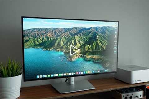 Best 4K Monitor For Your Mac! (Dell UltraSharp U2723QE)