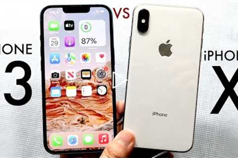 iPhone 13 Vs iPhone X! (Comparison) (Review)