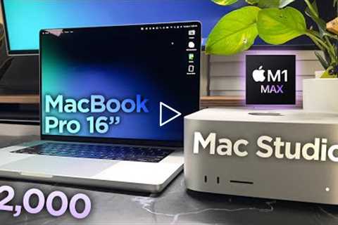 MacBook Pro vs Mac Studio: Choose Wisely! - M1 MAX
