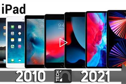 Apple iPad Evolution 2010-2021