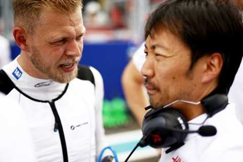  Magnussen completes Haas of strategy error 