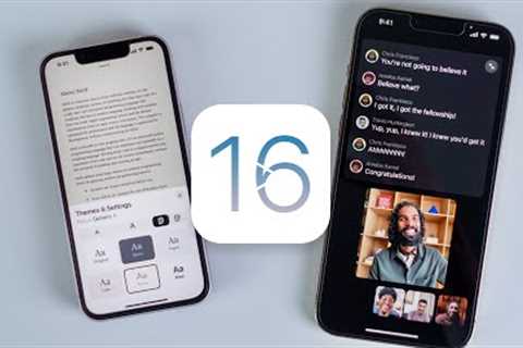 Apple releases preview of iOS 16 features!
