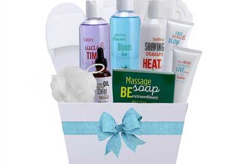 Luxe Bathtub Spa Present Basket. New Self Care Spa Package with Bathrobe! for $49