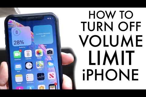 How To Turn Off Volume Limit On Iphone? - HowtooDude