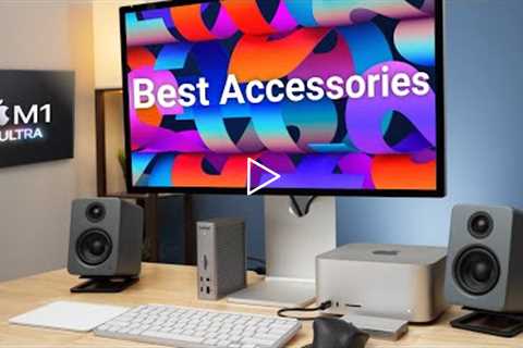 The BEST Accessories for Mac Studio!