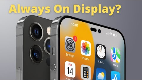 Apple iPhone 14 Pro Rumors - Always On Display?