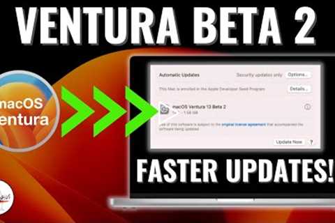 Ventura Beta 2 Deep Dive NEW FASTER Software Updates & Upgrades!!!
