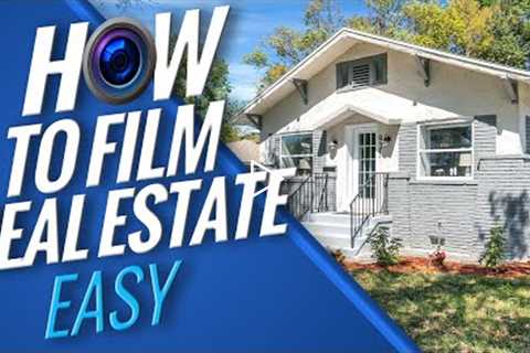 How I Film Real Estate With A Drone/Camera Easy