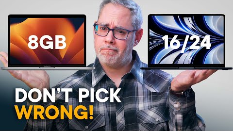 8GB vs 16GB vs 24GB for M2 Mac — The TRUTH about RAM!