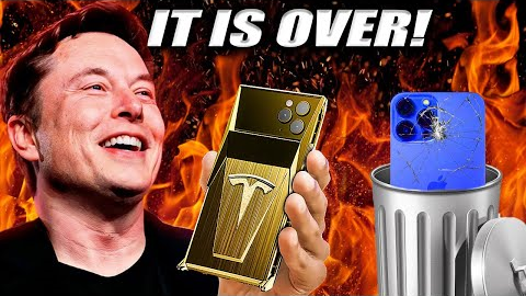 Elon Musk JUST SAID Buy Tesla Phone Pi And Break IPhone 14