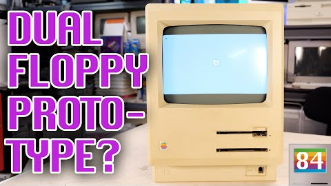 Dual Floppy Macintosh Prototype? (Or Cursed Apple Mod?!)