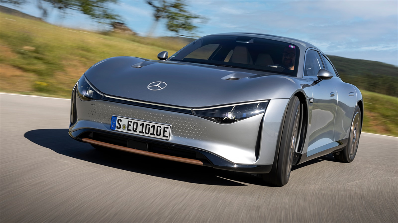 Mercedes-Benz Vision EQXX Concept First Drive Review: Sampling the Future