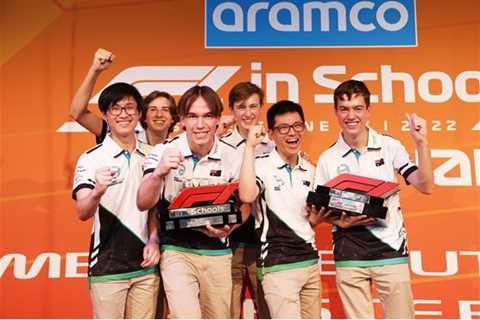  Australian Team crowned Aramco F1® IN SCHOOLS WORLD CHAMPIONS 2022 