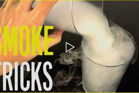 Paper Falling Smoke Science Tricks [ Amazing Science Experiment ]
