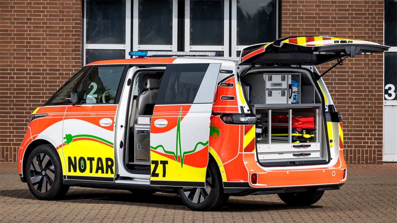 Volkswagen ID Buzz Paramedic Vehicle? Concepts Show Electric Van's Potential