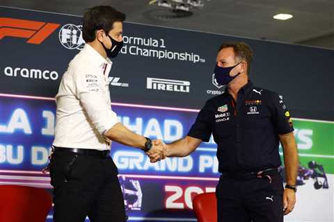  Red Bull boss sarcastically thanks Mercedes’ Toto Wolff for team’s success at Belgian GP 