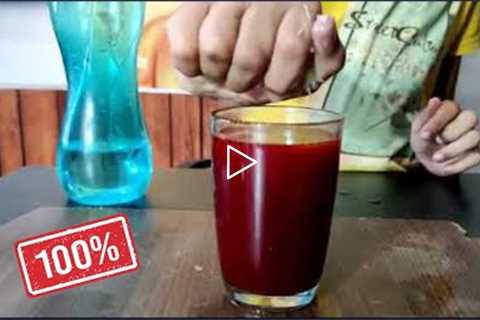 Amazing Science Experiment , Experiments At Home , Magic Tricks || turmeric + water=?