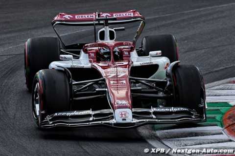  Formula 1 |  Alfa Romeo F1 is in a ‘much better’ situation at Monza 