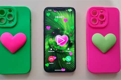 iPhone 13 Pro Two Hearts Incoming Call