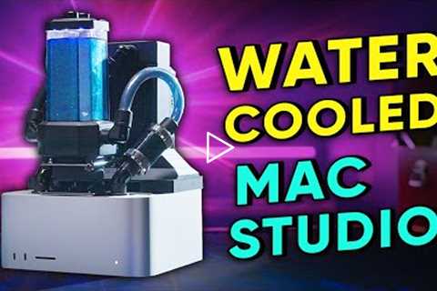 First Water Cooled Mac Studio