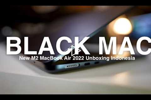 KEREN BGT🔥 New MacBook Air M2 Midnight Unboxing Indonesia (2022)