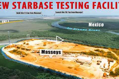 SpaceX Starbase/Masseys New Testing Facility Drone Flight