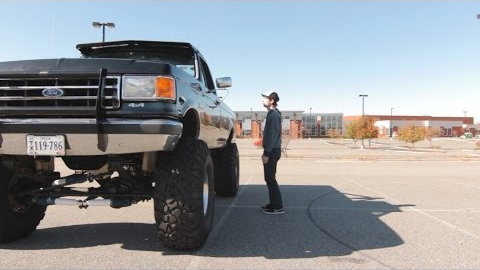 Monster Truck For the Street! Crazy F350 Review