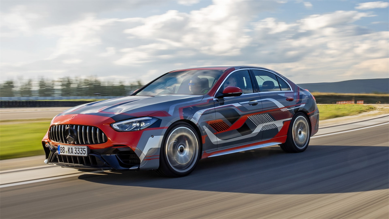 Mercedes-AMG C63 S E Performance Ride Review: 670 HP, Four Cylinders!
