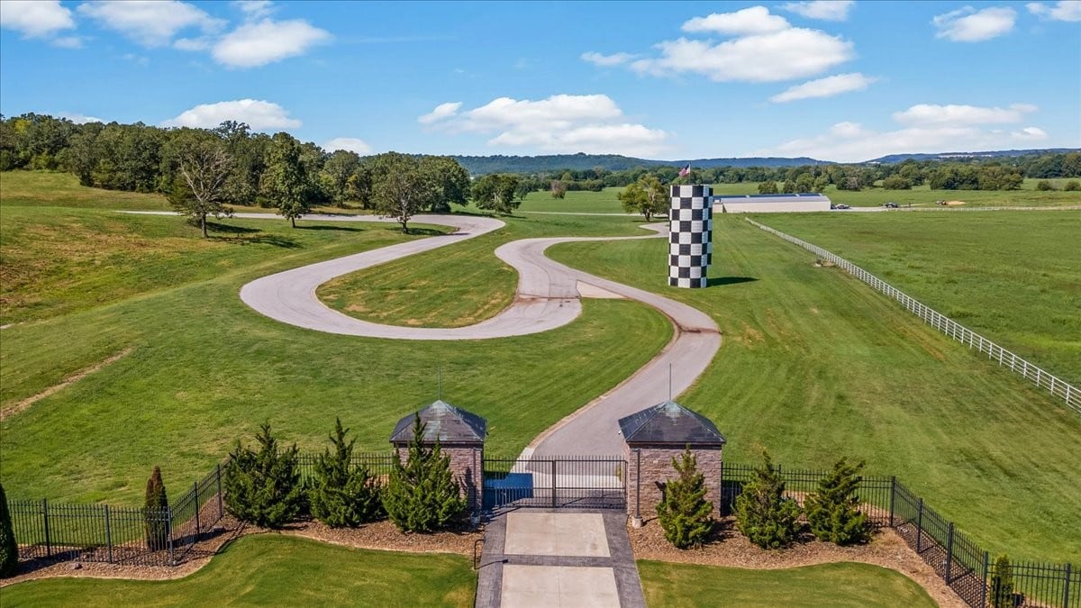 This $6.7 Million, 1.2-Mile Race Track Comes With 400 Acres of Land and a Free House On It