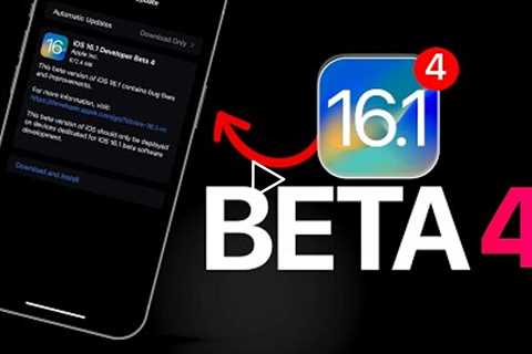 iOS 16.1 Beta 4 Takes one step Back