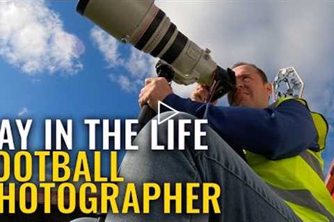 Day in the life sports photographer | POV football photography