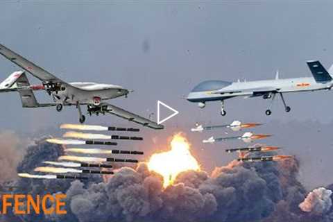 compete strong fight!. Bayraktar drone tackle Chinese drones