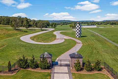 This $6.7 Million, 1.2-Mile Race Track Comes With 400 Acres of Land and a Free House On It