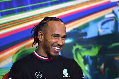  37 Year Old Lewis Hamilton Can’t Help but Laugh at His “Rock and Roll” Modeling Process 