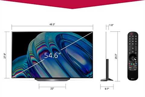 LG 55-Inch Class OLED B2 Series Alexa Built-in 4K Smart TV, 120Hz Refresh Rate, AI-Powered 4K,..