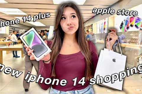 buying the new iPhone 14 | apple shopping spree