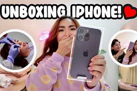 KILAY RETOUCH & UNBOXING MY IPHONE 14 PRO MAX ✨