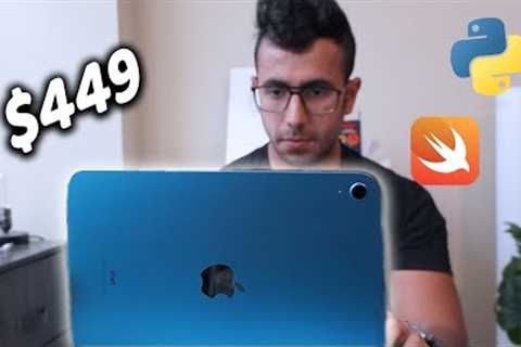 I Tried the Cheapest iPad for Coding! ₹44,999
