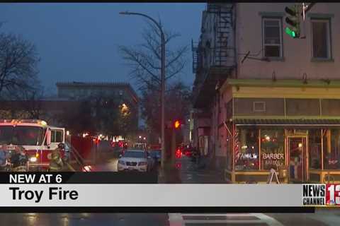 Fire, propane leak keep Troy firefighters busy
