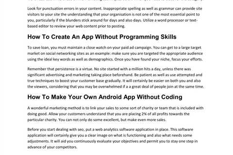 How To Create An App Without Coding For Free?.pdf | Powered by Box