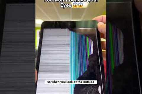 You won’t believe your eyes 😱 How did it happen 🤯 #shorts #ipad #apple #ios #iphone #samsung #fyp